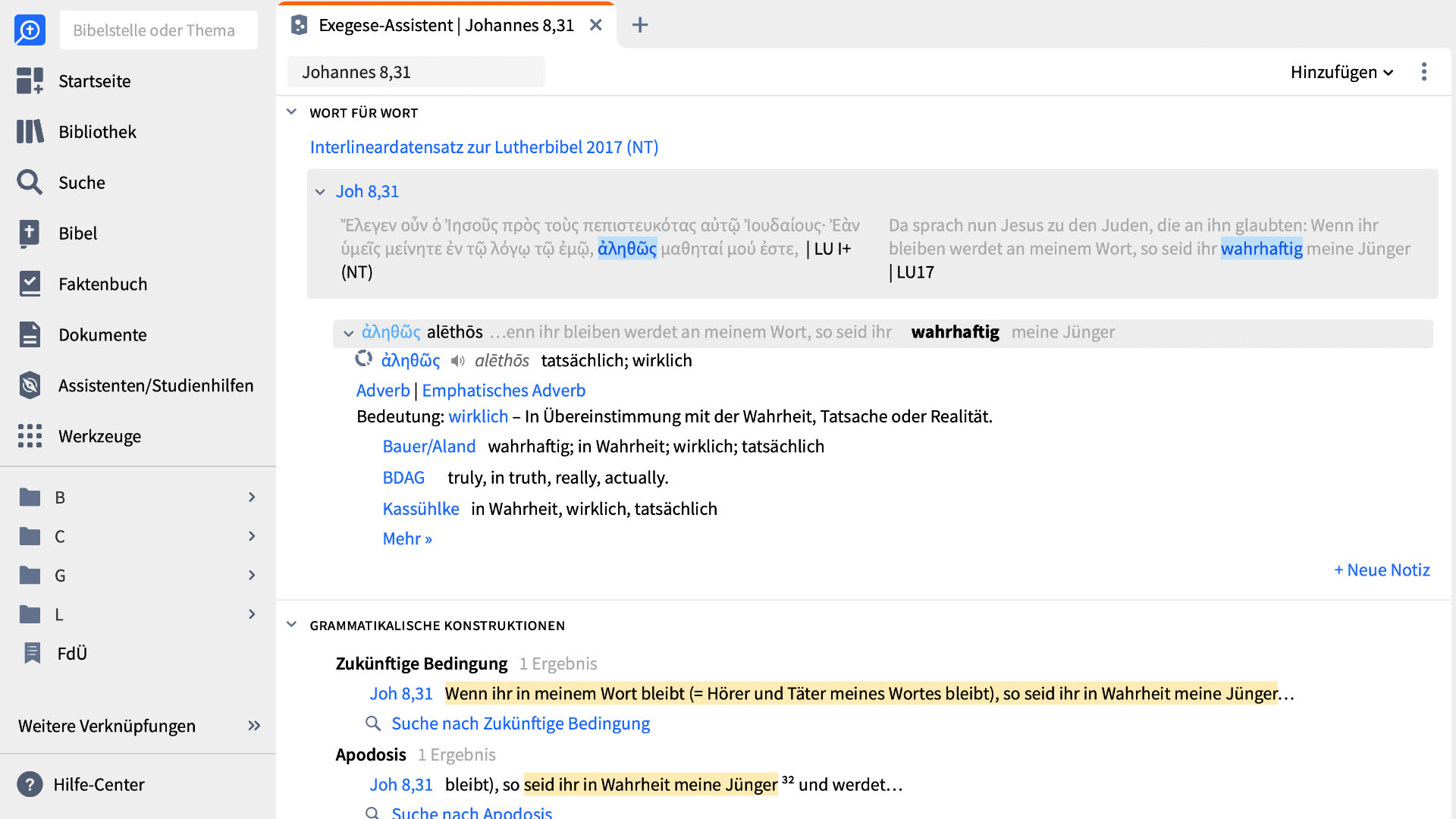 Exegetical Guide Illustration