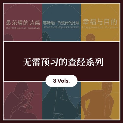 无需预习的查经系列 (简体) The No-Prep Bible Study Series  (Simplified Chinese)