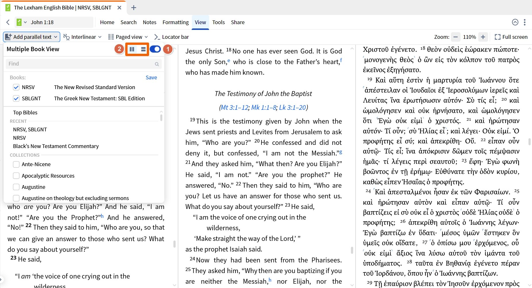 Multiple Books Display Options