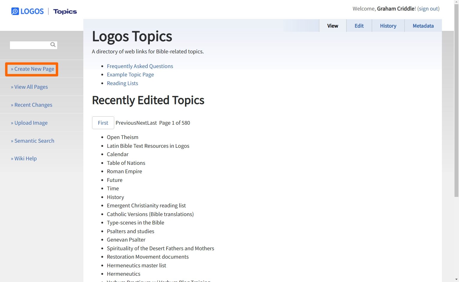Start To Create New Reading List