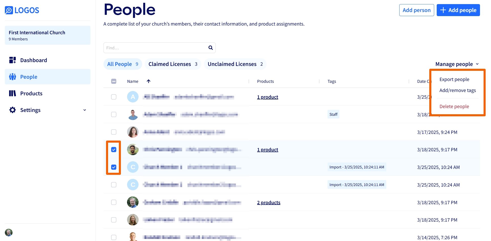 L4C - Managing People