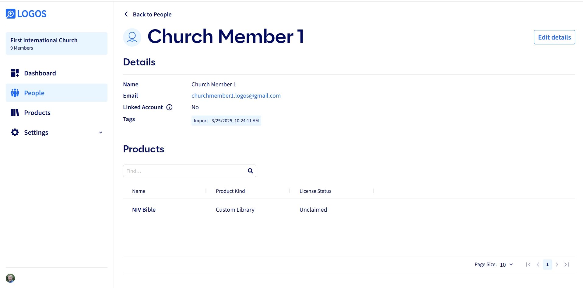 L4C - People Details