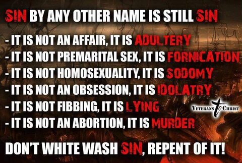 Sin Is Sin!