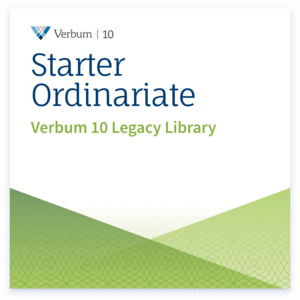 Verbum 10 Ordinariate Starter Legacy Library