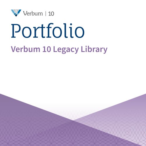 Verbum 10 Portfolio Legacy Library