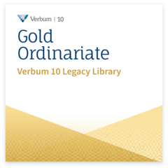 Verbum 10 Ordinariate Gold Legacy Library