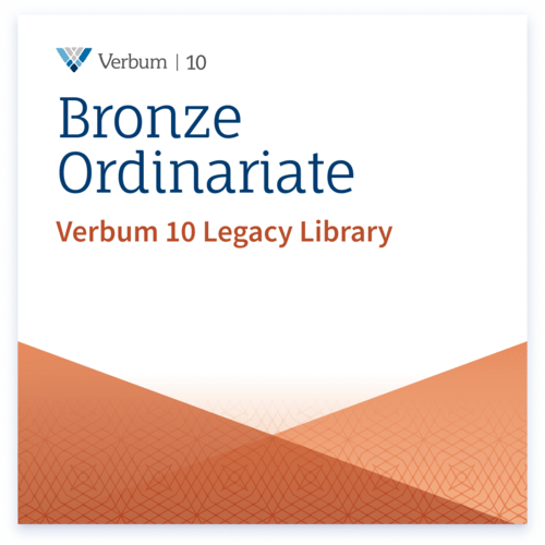 Verbum 10 Ordinariate Bronze Legacy Library