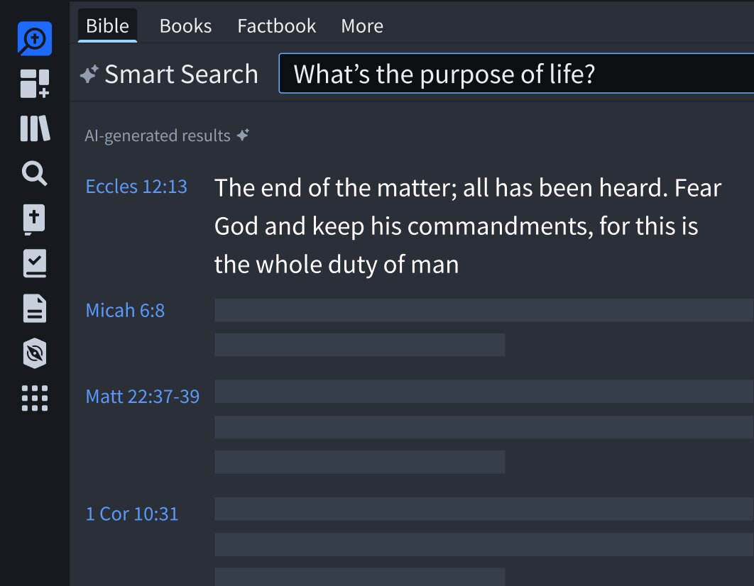 Smart Search Screenshot