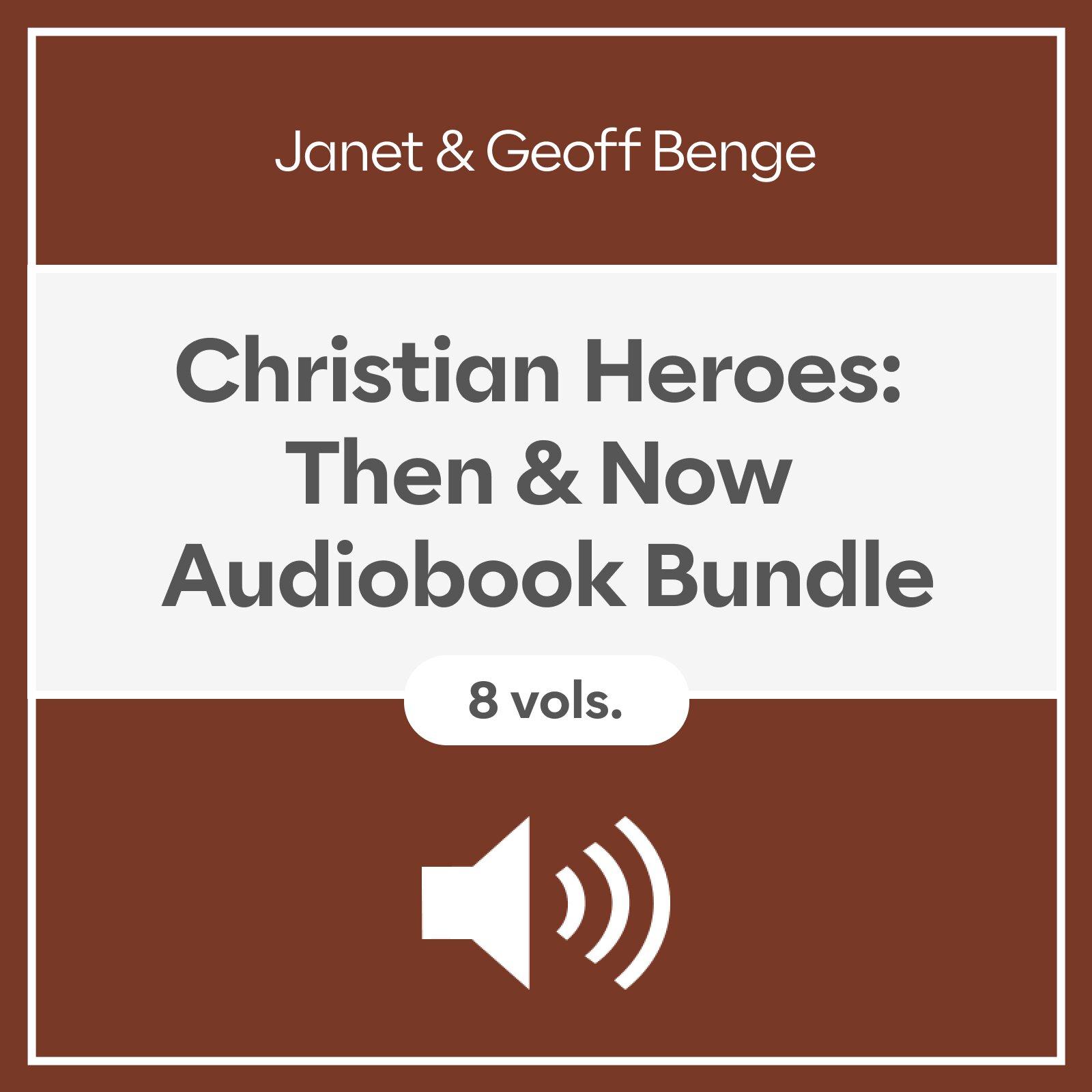 Christian Heroes: Then & Now Audiobook Bundle (8 vols.)