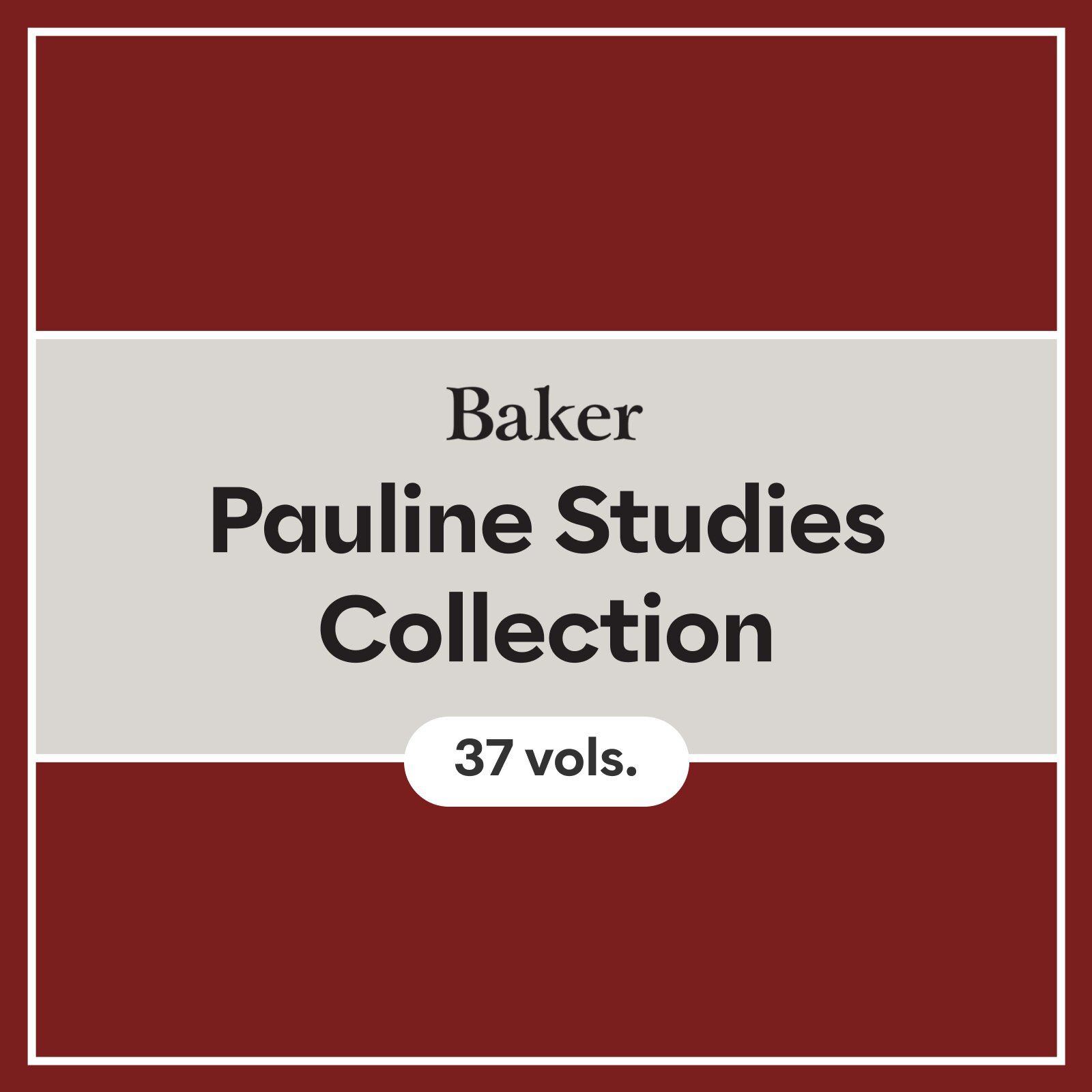 Baker Pauline Studies Collection (37 vols.)
