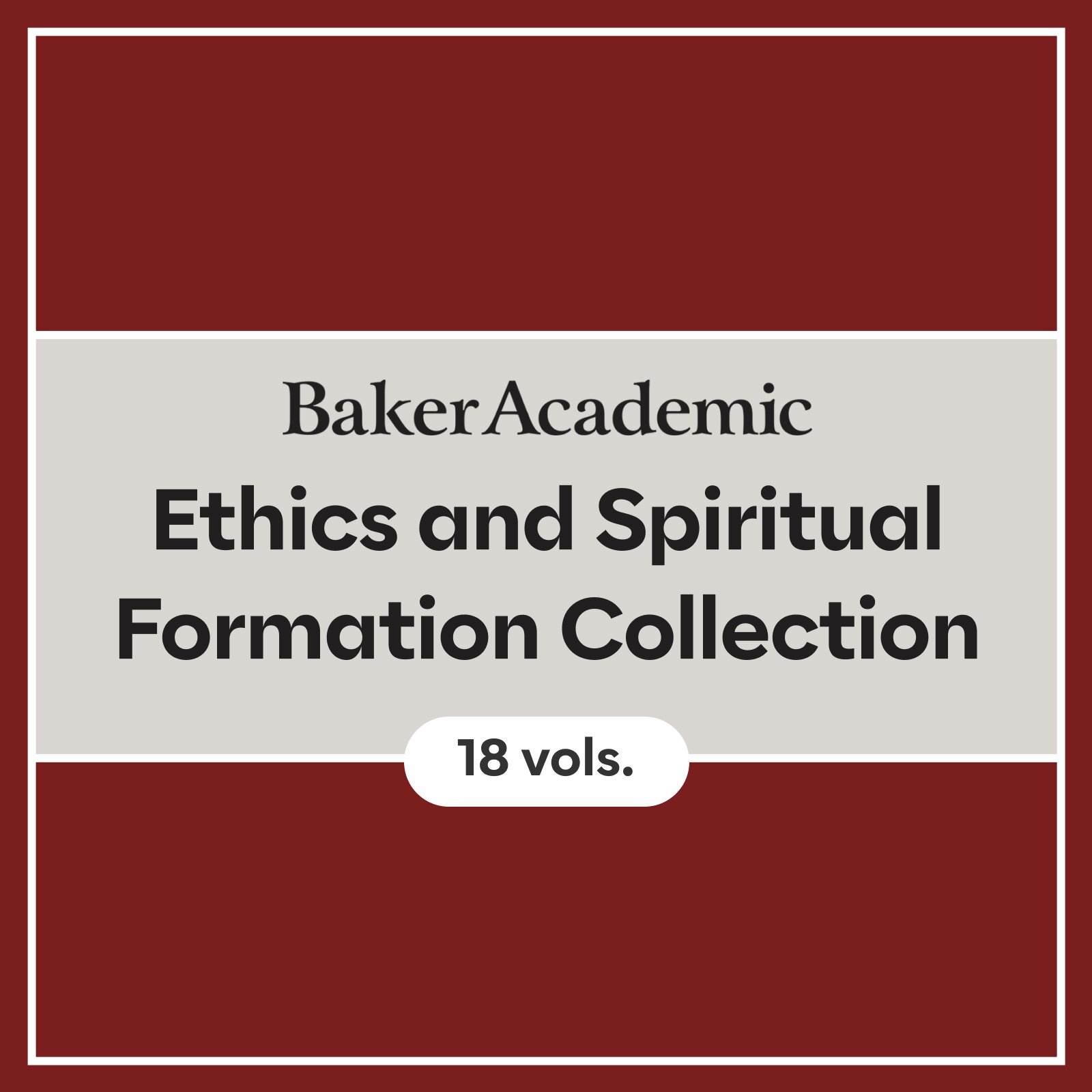 Baker Academic and Brazos Press Spiritual Formation Collection (18 vols.)