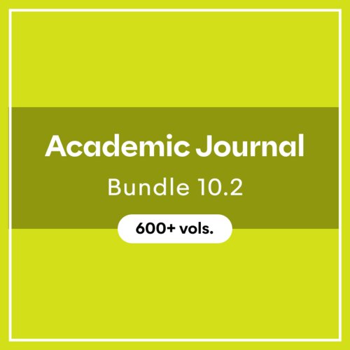 Academic Journal Bundle 10.2 (600+ vols.)