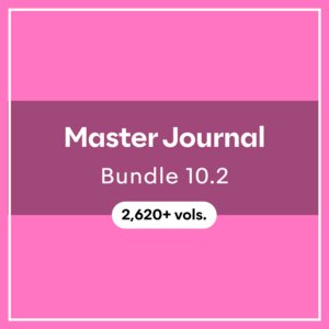 Master Journal Bundle 10.2 (2,620+ vols.)