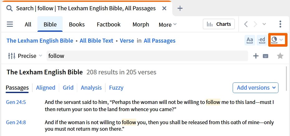 Single Word In Bible - Reference Matching