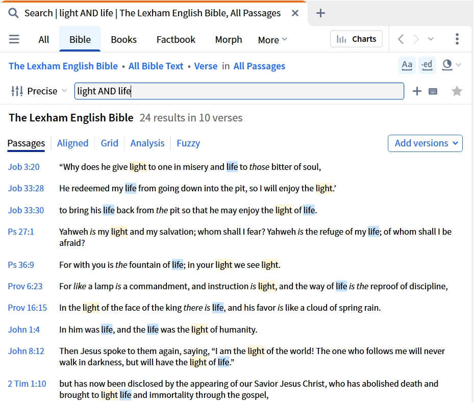 Searching For Multiple Terms