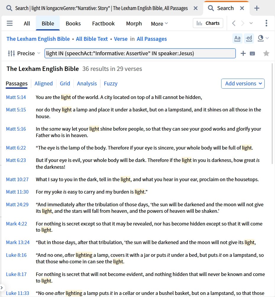 Searching Speechact Labels