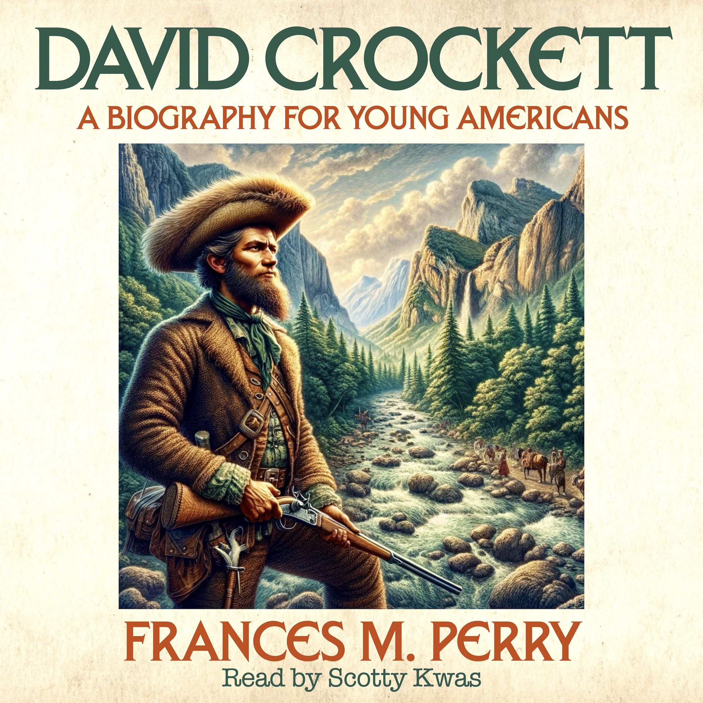 David Crockett: A Biography for Young Americans (Audio)