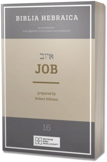 Job (Biblia Hebraica Quinta | BHQ)