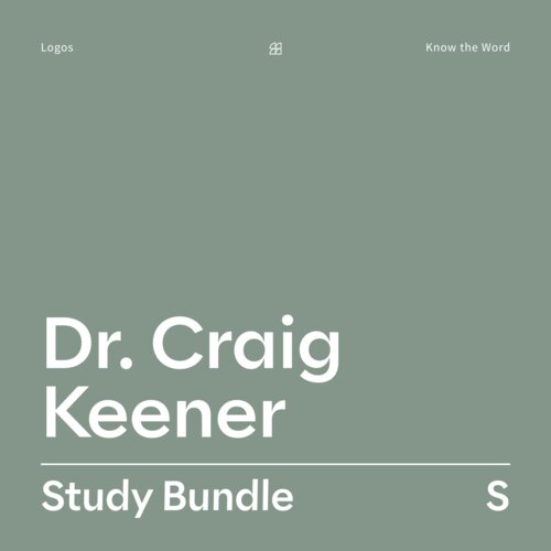 Dr. Craig Keener Study Bundle, S