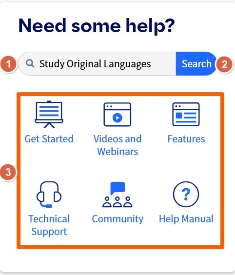 Specify Help Center Query