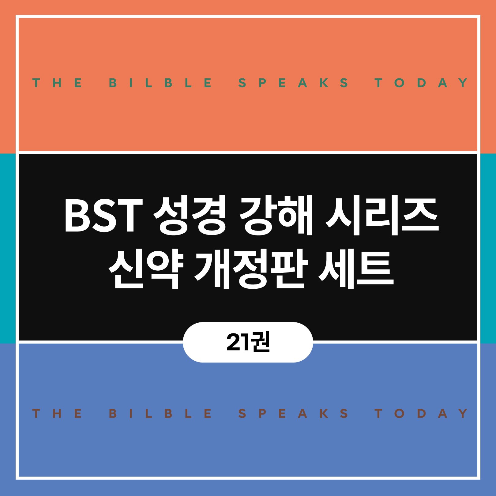 BST 성경 강해 시리즈 신약 개정판 세트 (21권)