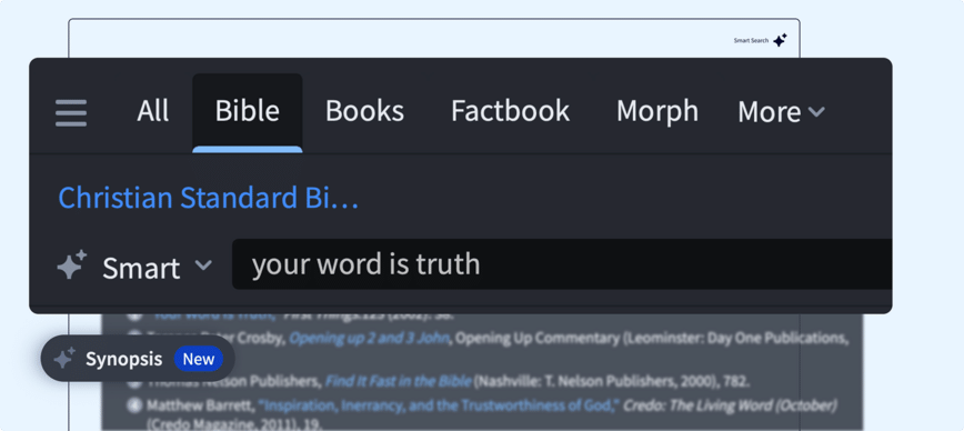 See what the Bible says about anything