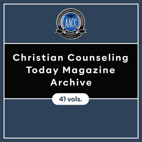 Christian Counseling Today Magazine Archive (41 vols.)