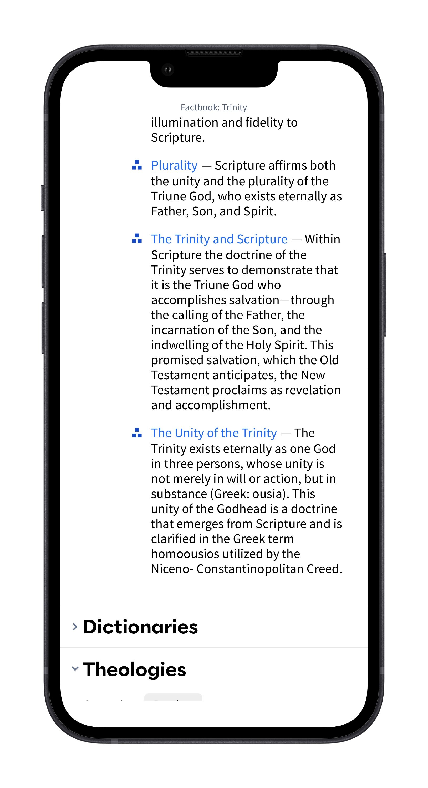 Mobile Factbook - Theology Related Topics 2