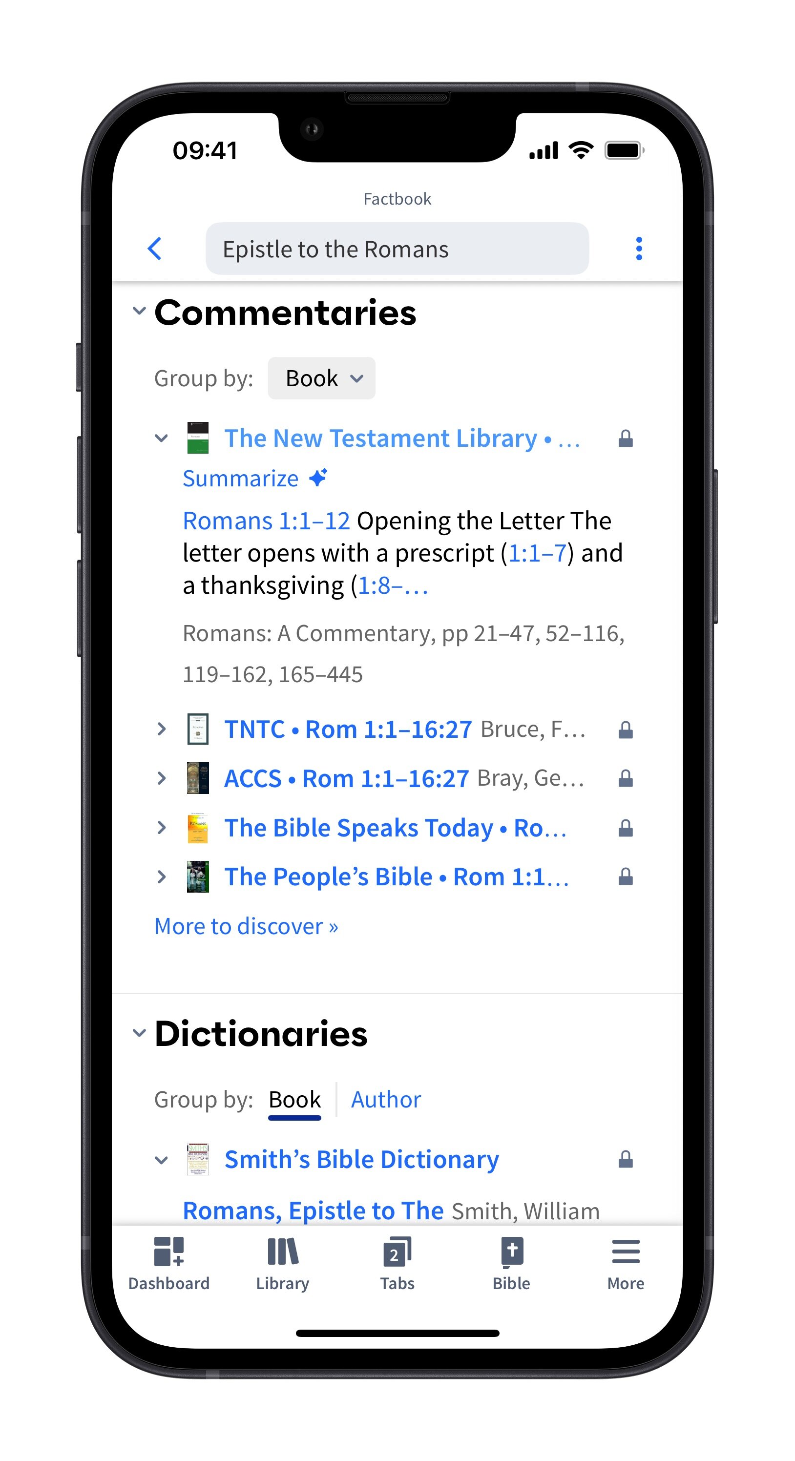 Mobile Factbook - Discover Romans