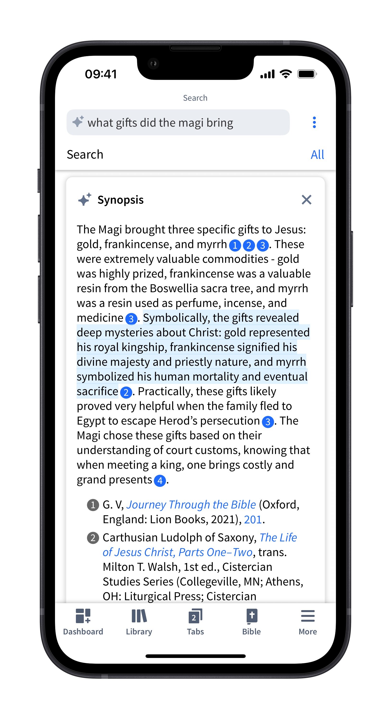 Mobile Search - All Search Synopsis Link (V45)