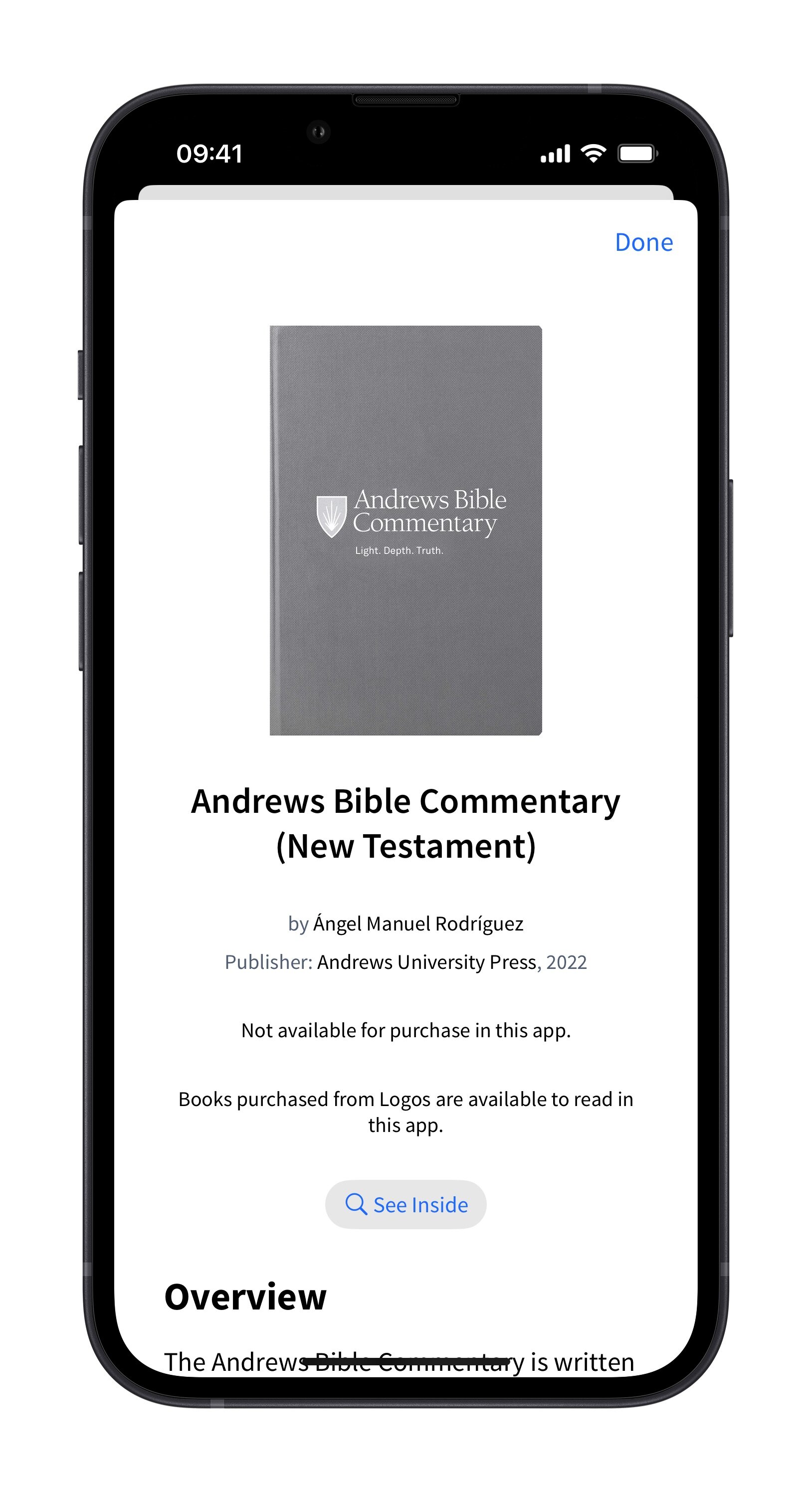 Mobile Search - Link To Unowned Book