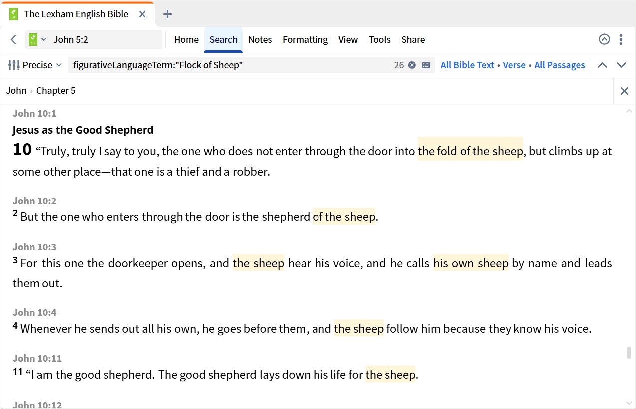 Figurative Language Search