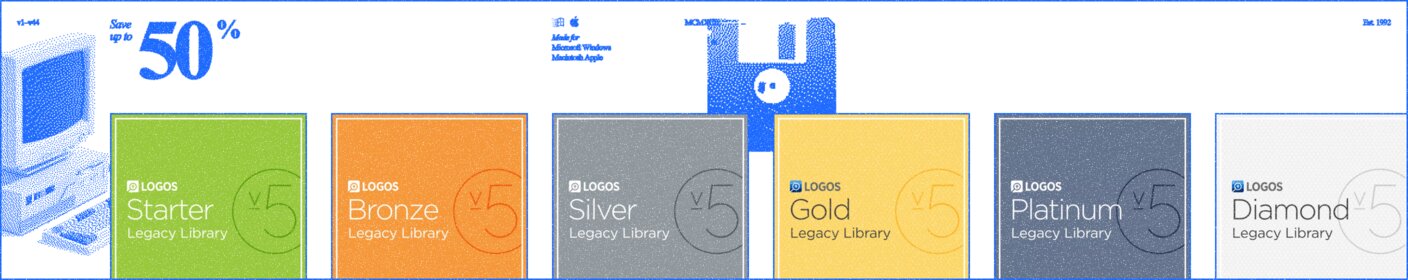 50% Off Logos 5 Legacy Libraries