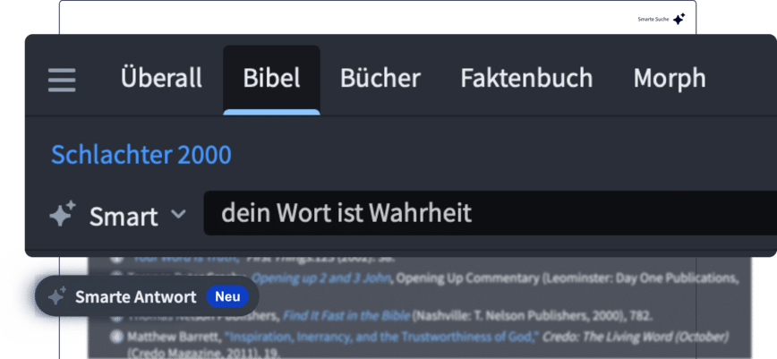 Was sagt die Bibel über …?