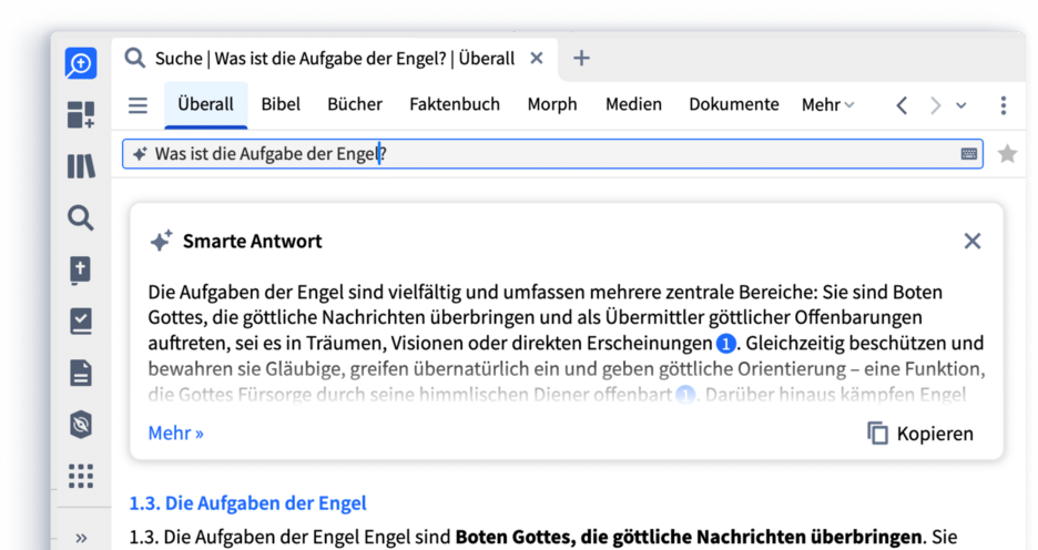 Logos Search Features