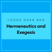 Logos Grab Bag: Hermeneutics and Exegesis