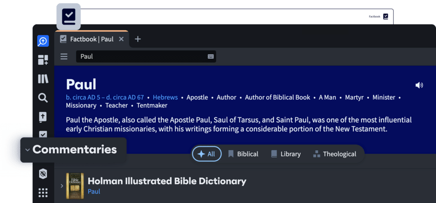 Better understand your Bible, even at a glance