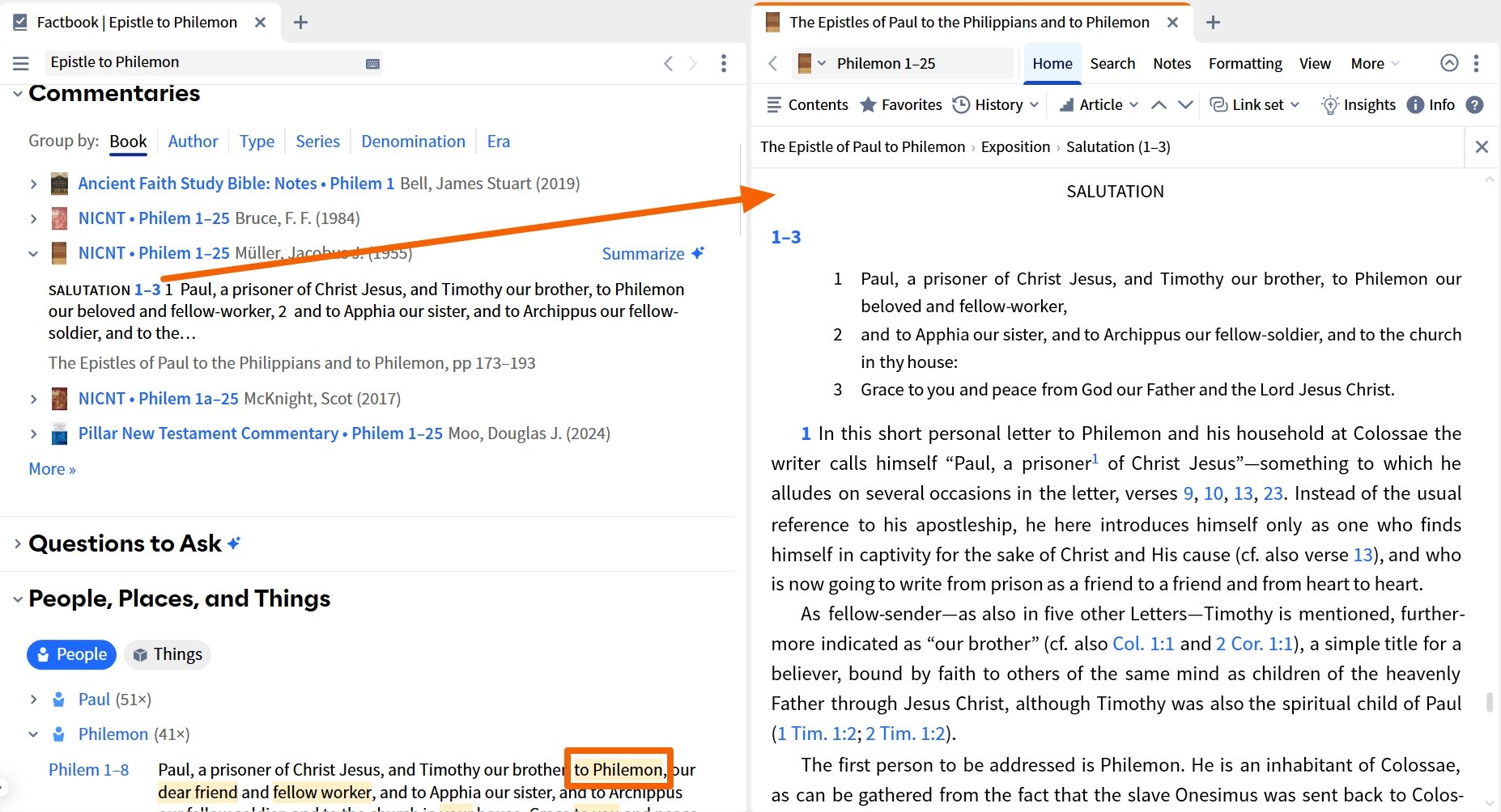 Biblical Book - Commentaries And People (Desktop)