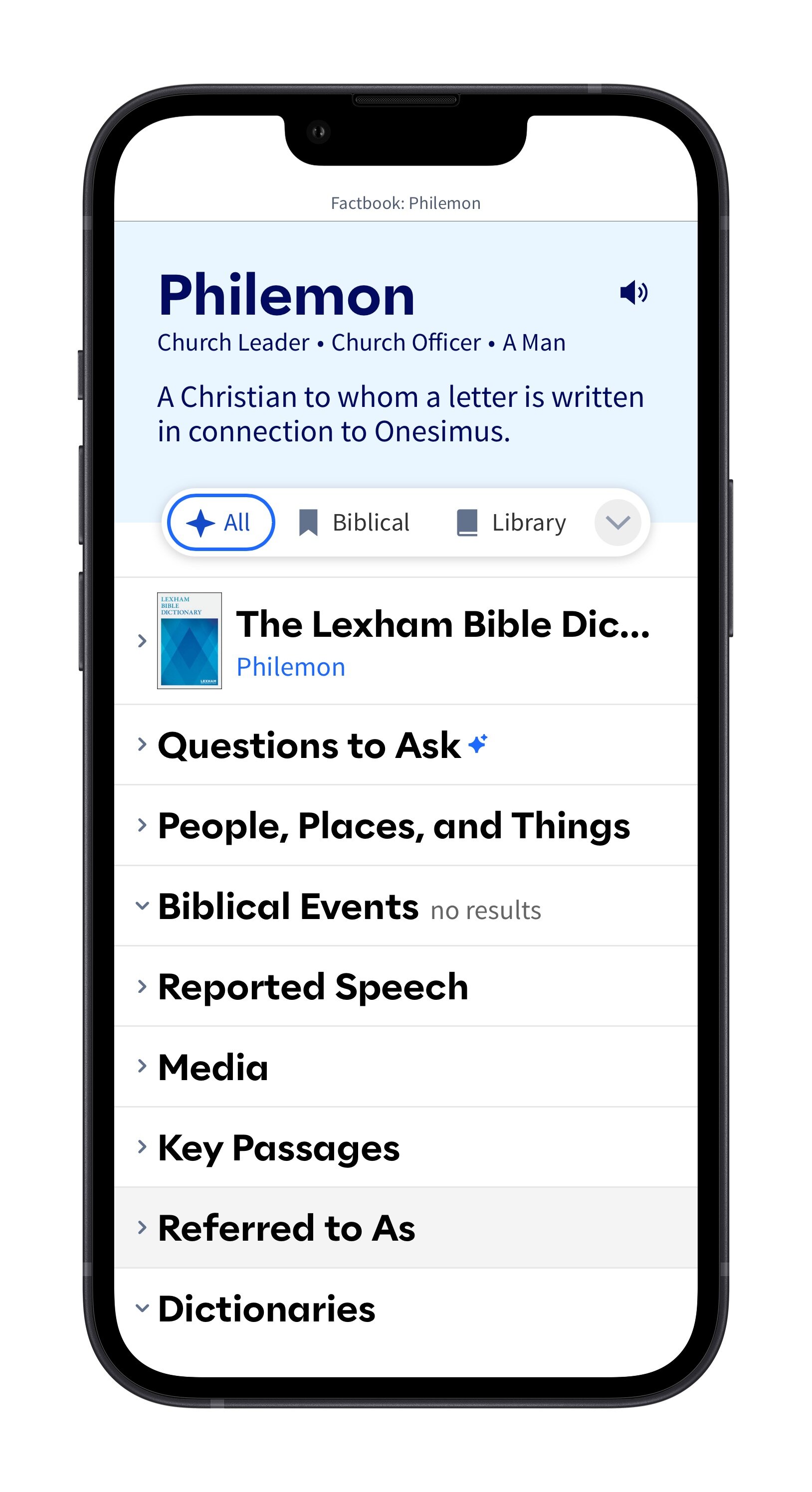 Bible Book - Dig Deeper (Mobile)