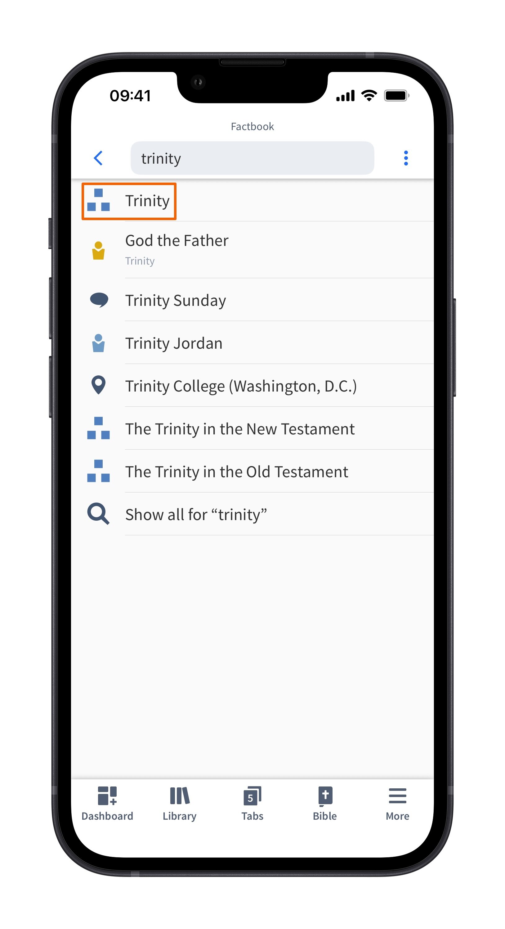 Theological Topic - Select (Mobile)