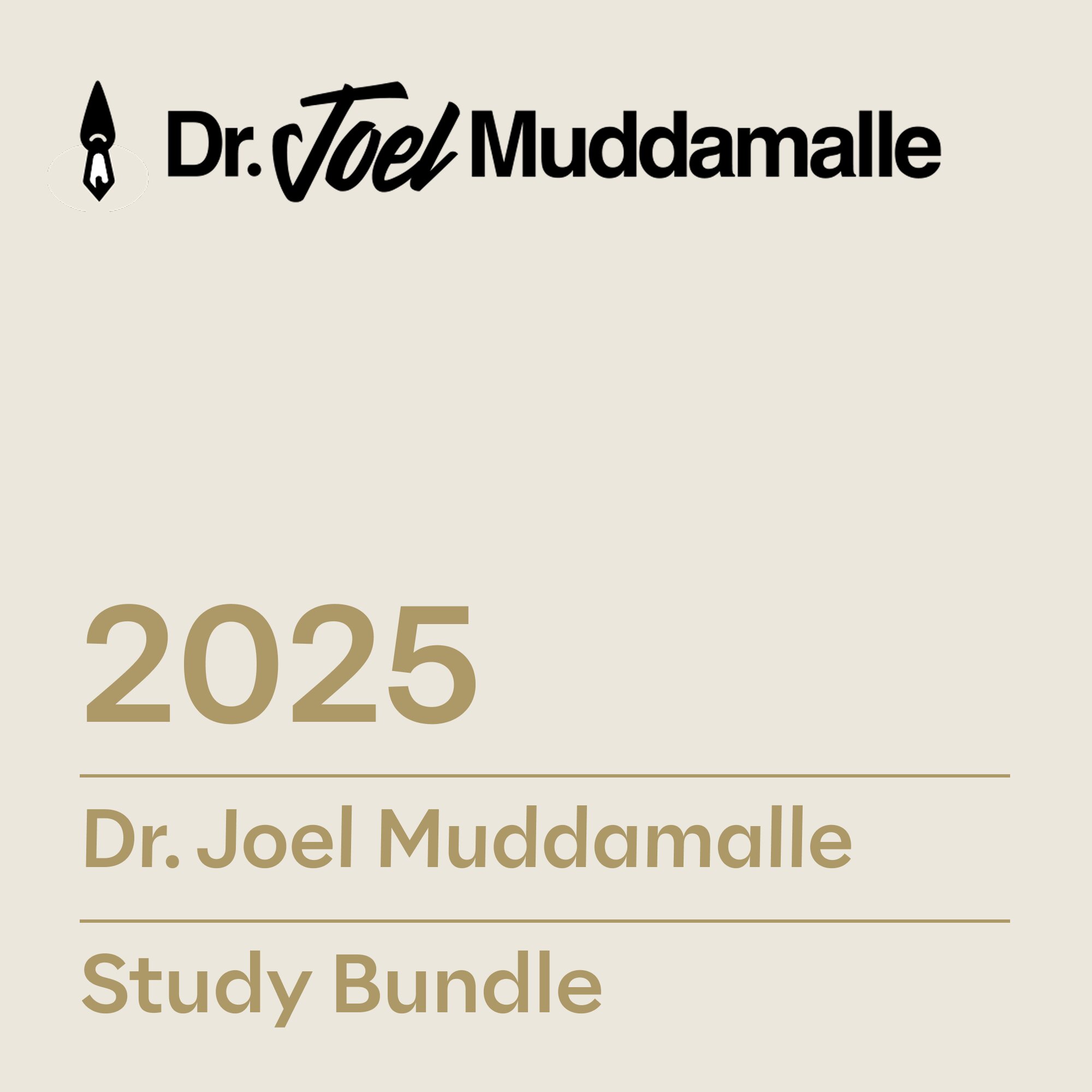 Dr. Joel Muddamalle Study Bundle