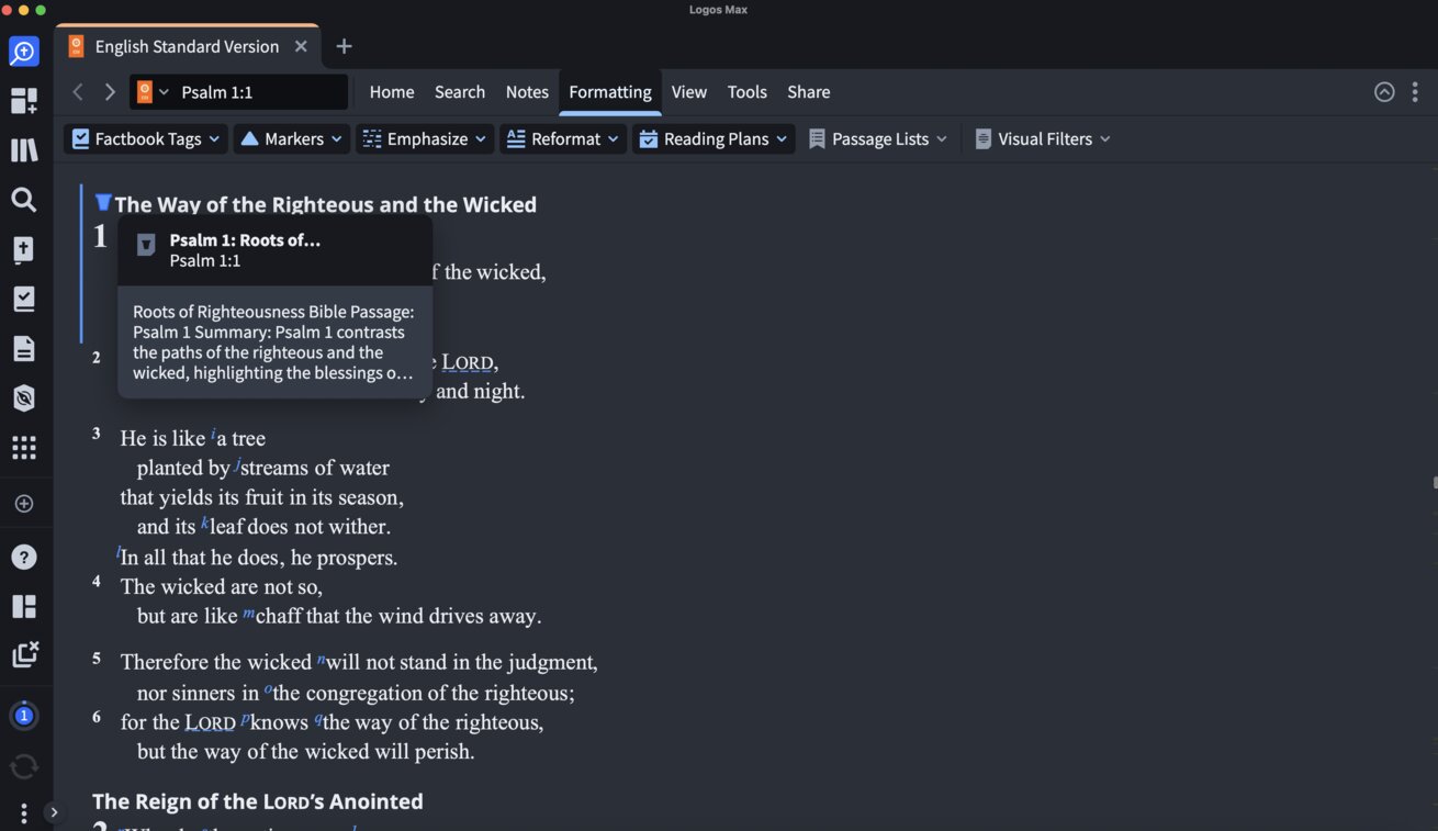 Sermon & Bible Study Markers