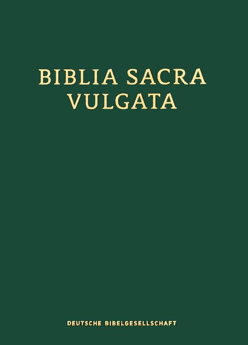 Biblia Sacra Vulgata Text and Alternate Texts