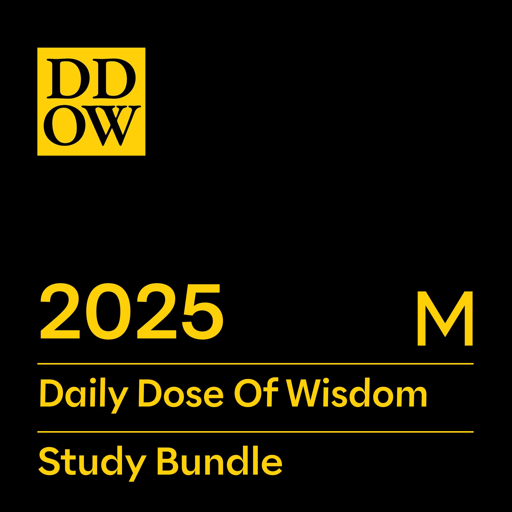 Daily Dose Of Wisdom Study Bundle, M