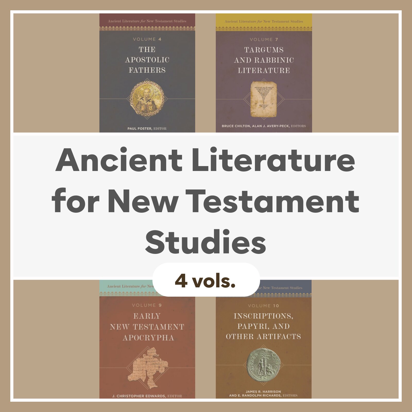 Ancient Literature for New Testament Studies (4 vols.)