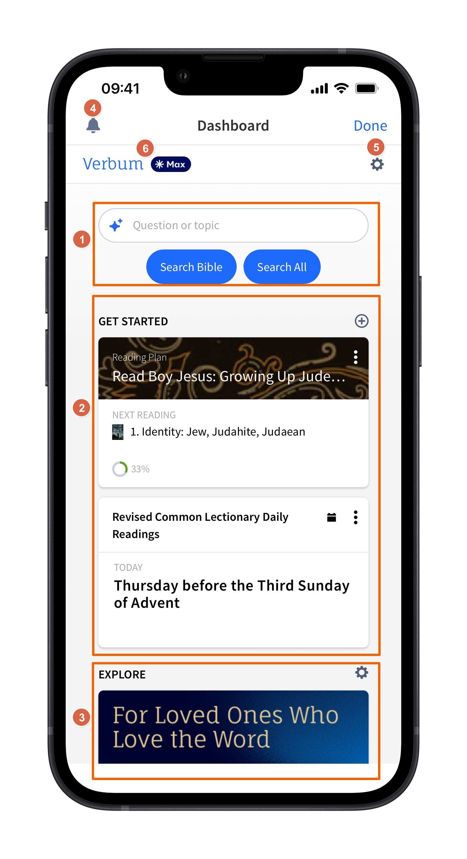 Mobile Verbum Dashboard