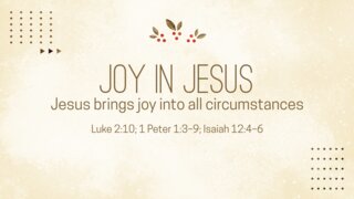 Joy In Jesus