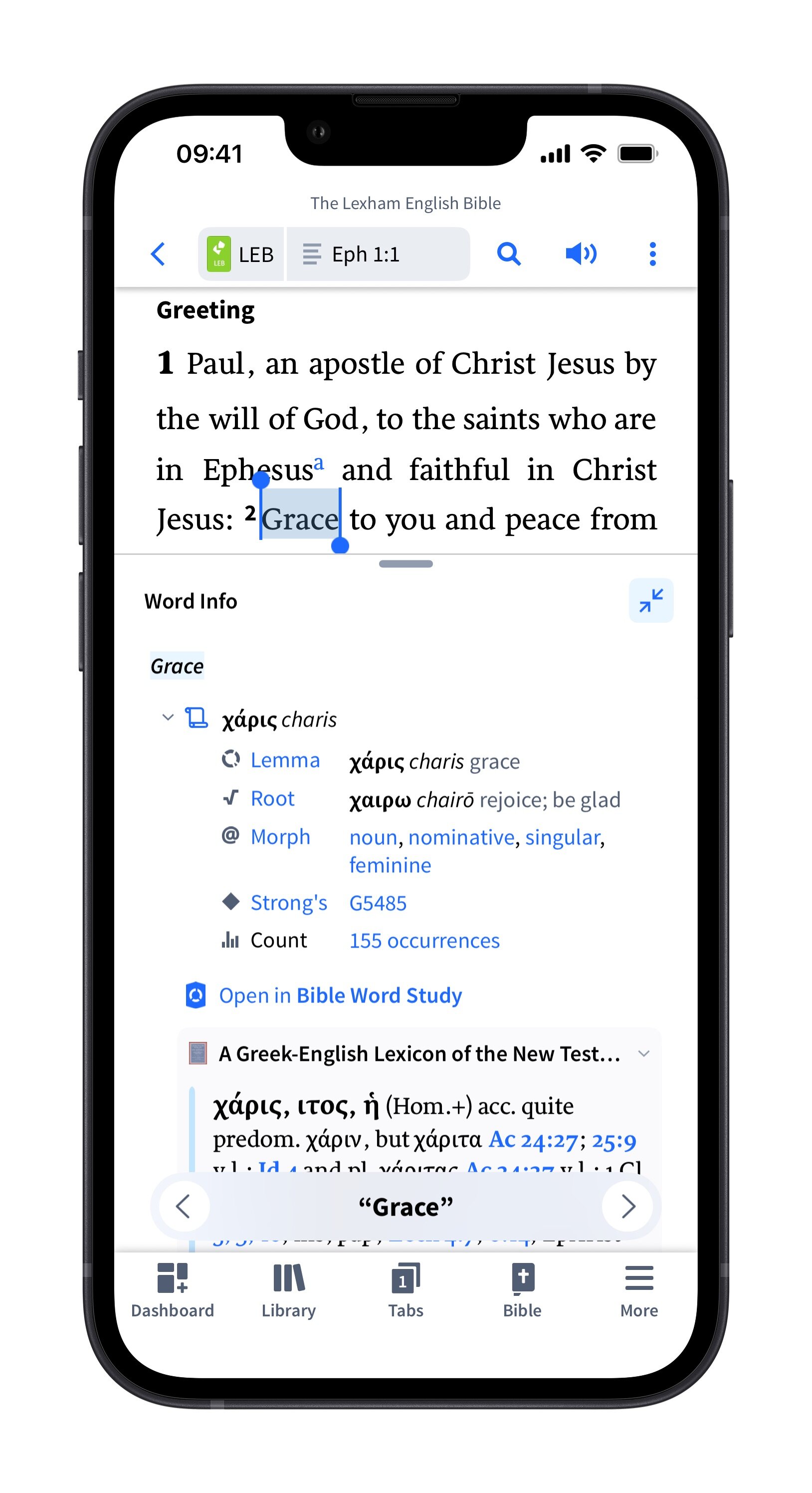 Word Info Expanded (Mobile)