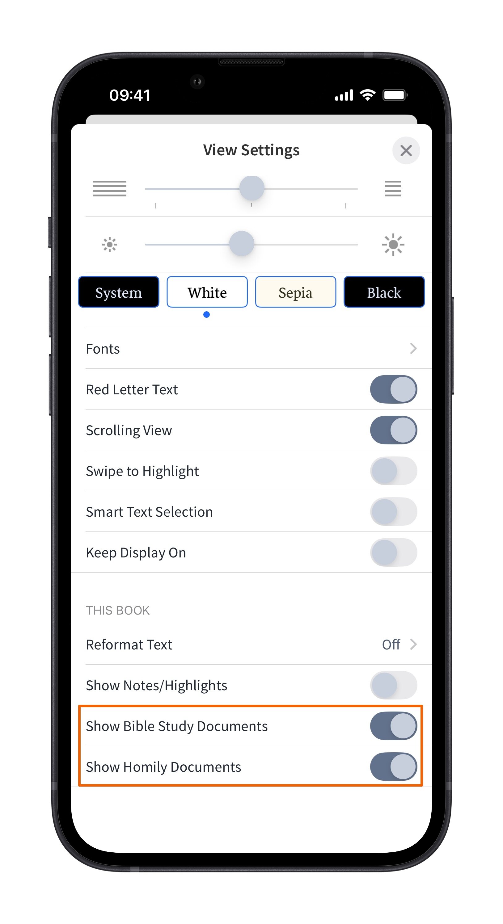 Enable Homily And Bible Study Markers
