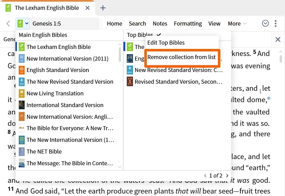 Remove Parallel Resource Set